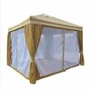 Impact Canopy 10 FT x 10 FT  Heavy Duty Gazebo , Steel Frame, Polyester Top, Tan 070018130